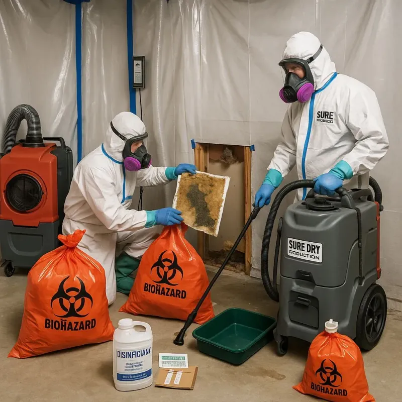 Contaminated Water Handling Protocols process in Jefferson County, OH